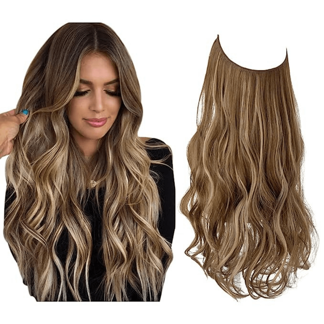 Ash Blonde + 1 FREE HALO / 18 Inch